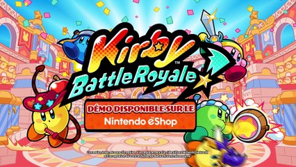Kirby Battle Royale - Bande-annonce de la démo jouable