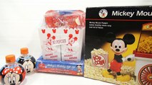 Disney Mickey Mouse Popcorn Popper & Christmas Gift Set. Time For Some Tasty Treats!