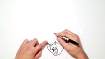 How to Draw SSJ Goku- Dragon Ball Z- Video Lesson