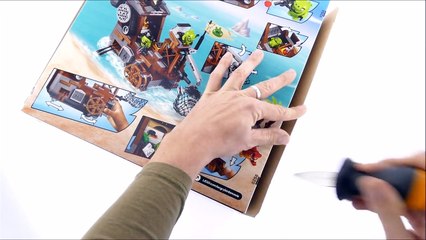 Lego Angry Birds 75825 Piggy Pirate Ship - Lego Speed Build Review