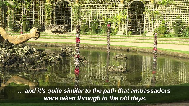 Contemporary artists bring giant sculptures to Versailles groves