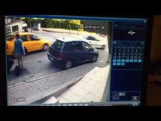 Her yerde aranan katil zanlısı kamerada