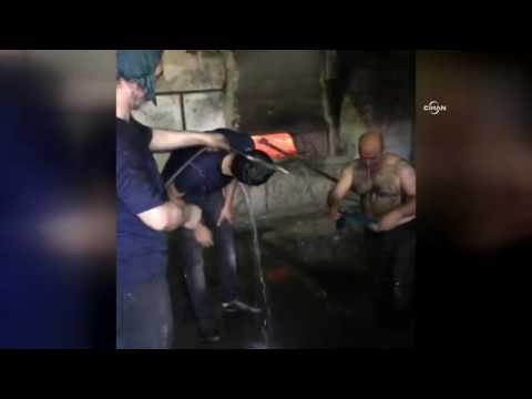 Kavurucu sıcakta görenleri hayrete düşüren meslek!