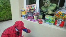 RECKLESS JOKER Crushes Spiderman Transformers CARS Under Quad Bike Accident w/ Hulk Toys Real Life