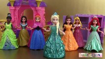 7 Poupées Princesses Disney Magiclip Vêtements Polly Pockets Séance dessayage 2