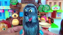 MASHA & The BEAR МАША и МЕДВЕДЬ Nesting Matryoshka Dolls, Stacking Cups Toy Surprises Num Noms TUYC