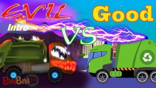 Good Vs Evil | Ambulance For Kids - Emergency Vehicles Cartoon - Scary Monster Trucks For Children