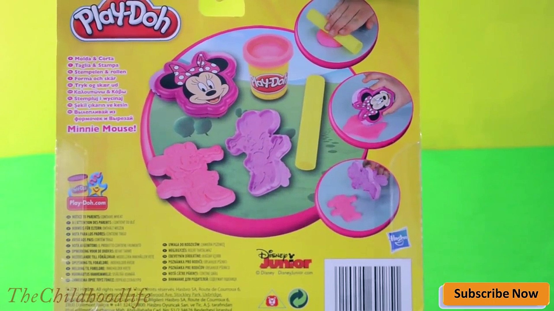 minnie mouse play doh
