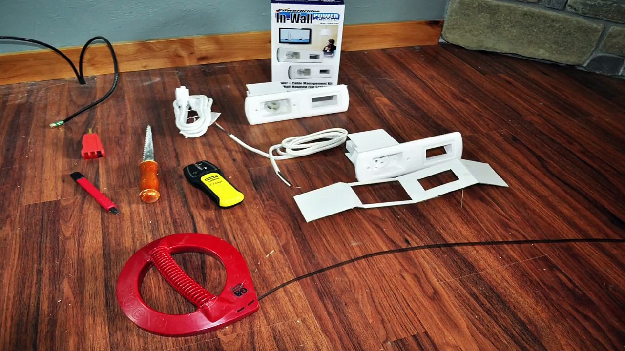 How to Hide TV Wires | Code Compliant TV Wiring