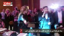 وصلة رقص للفنانة لوسى على أنغام مجد القاسم بحفل اختيار ملكة جمال مصر للعرب
