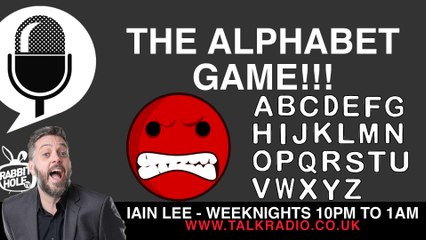The Alphabet Trust Game on The Late Night Alternative with Iain Lee