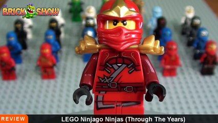 LEGO Ninjago : Ninjas Through The Years