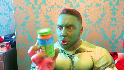 Spiderman vs Hulk Kid vs Real Hulk vs She Hulk - BAD TEMPER HULK SMASH - Real Life superhero Battle