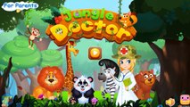 Animal doctor Care. Pets of jungle need care doctor. Forest dwellers - Game apps for Kids. Part 1