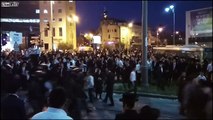 Police arrest troublemakers of the Ultra-Orthodox anti-conscription demonstrations in Israel