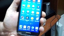 Galaxy S4 - IR LED e WatchON - Controle Remoto Universal com Android 4.2.2 - Tutorial em Português