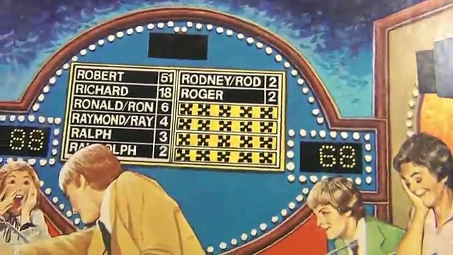 Family Feud Board Game #4723, 1977 Milton Bradley - Question Game Based on T.V. Show