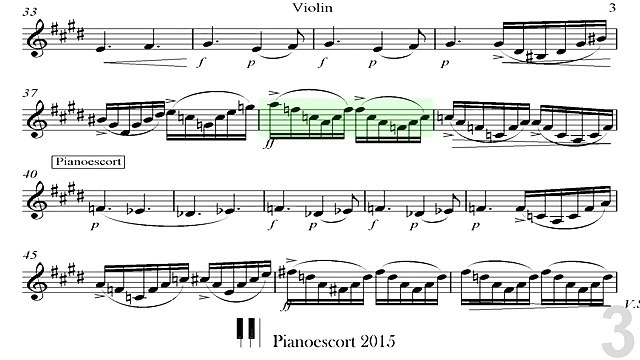 E.Grieg - Peer Gynt Suite Nº1 Op 46 - Morning Mood - Violin or Flute and Piano - Piano Accompaniment