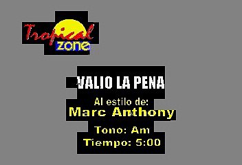 Marc Anthony  - Valio La Pena (Karaoke)