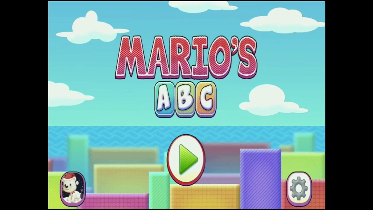 Marios Alphabet - Best iPad app demo for kids - Ellie