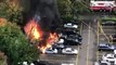 Portland Fire Causes Propane Canisters to Explode, Destroying 2 Food Carts, Cars