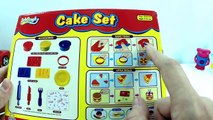Play-Dough Cake Set Multicolor : Massinhas de Bolo Fábrica Play-Doh