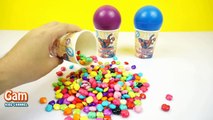 Learn Colors Play Doh Balls Ice Cream Mickey Mouse Disney Frozen Peppa Pig Surprise eggs Kinder Joy