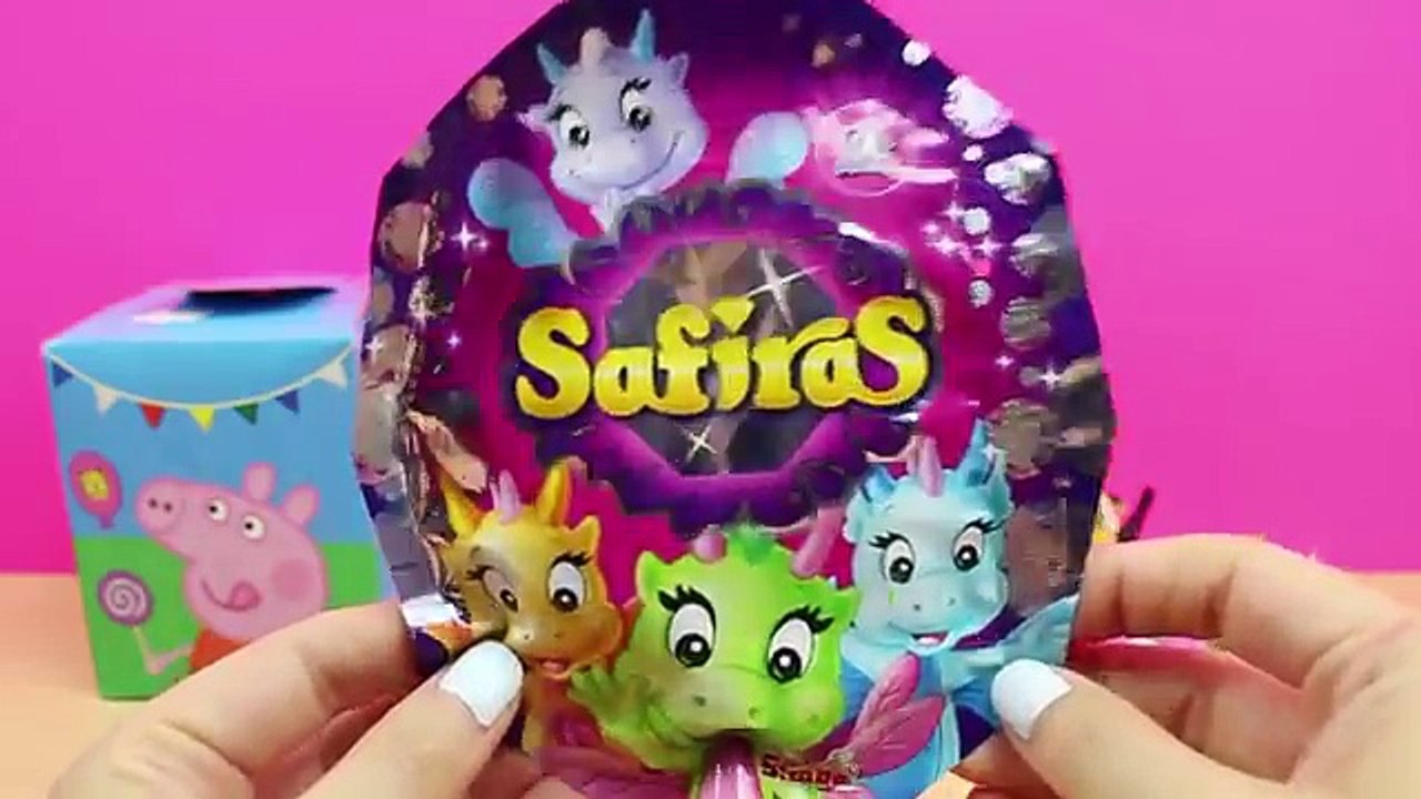 Mochila de Peppa Pig con Huevos Sorpresa y Sobres Sorpresa | Juguetes de Peppa Pig en español