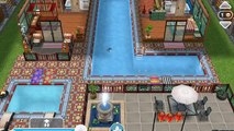 Sims FreePlay - Indoor Pool Mansion (Original House Design)