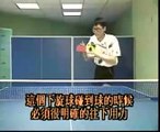 China Table Tennis Secret Skills --- Low Spin Serving