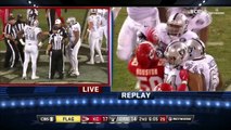 Oakland Raiders running back Marshawn Lynch ejected for unsportsmanlike conduct with an official