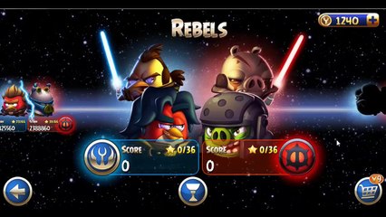 Angry Birds Star Wars 2 [Rebels] the Pork Side - Walkthrough new HD