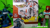 Transformers Rescue Bots Medix Bot, Hoist and Mashem Surprises Lots of Toys