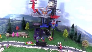 Avengers Stolen Logo Play Doh Thomas and Friends Story | Star Wars Falcon Thor & Hawkeye