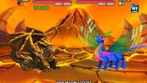 Dragon City: Entire Dinosaur Island Battle Dragons w/ Weaknesses!