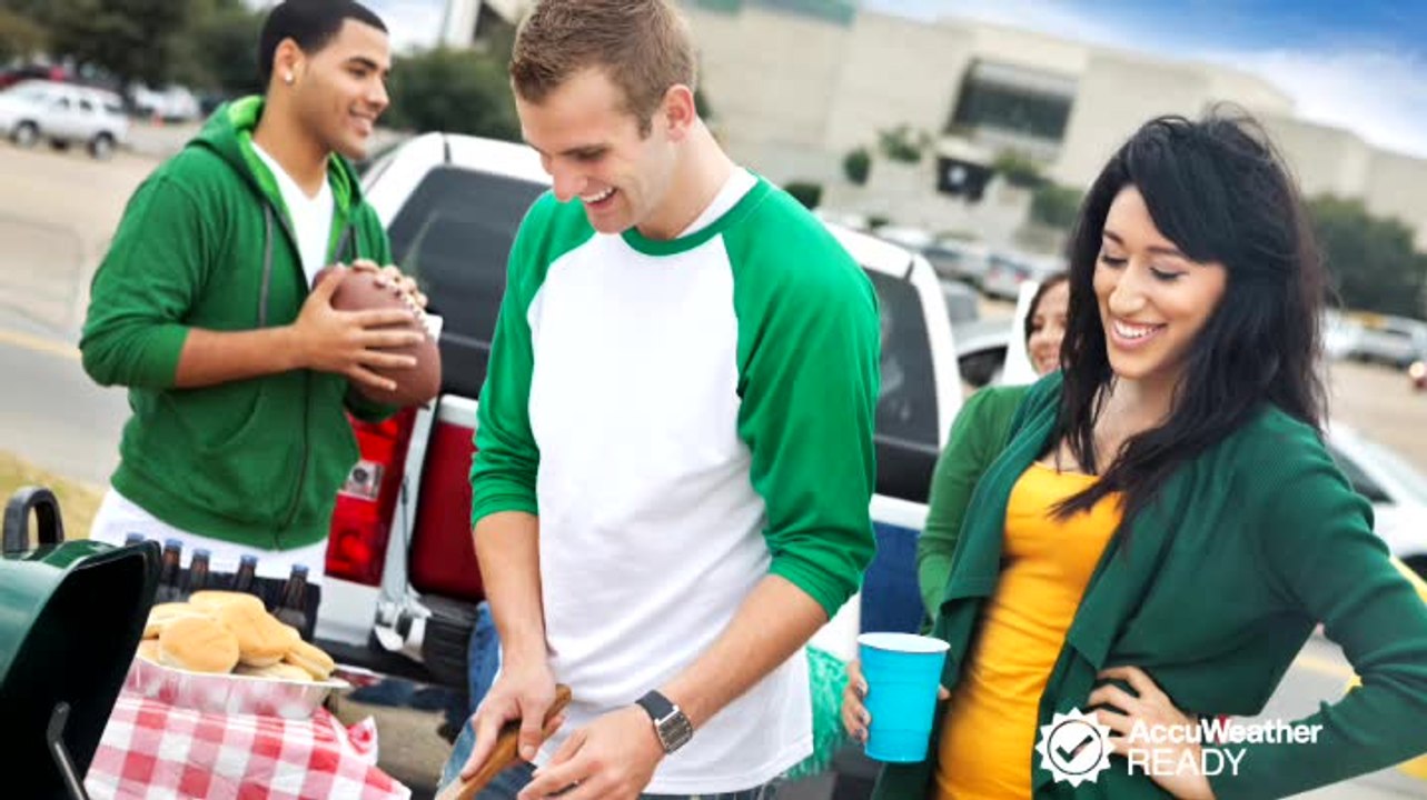 Staying warm while tailgating at the game