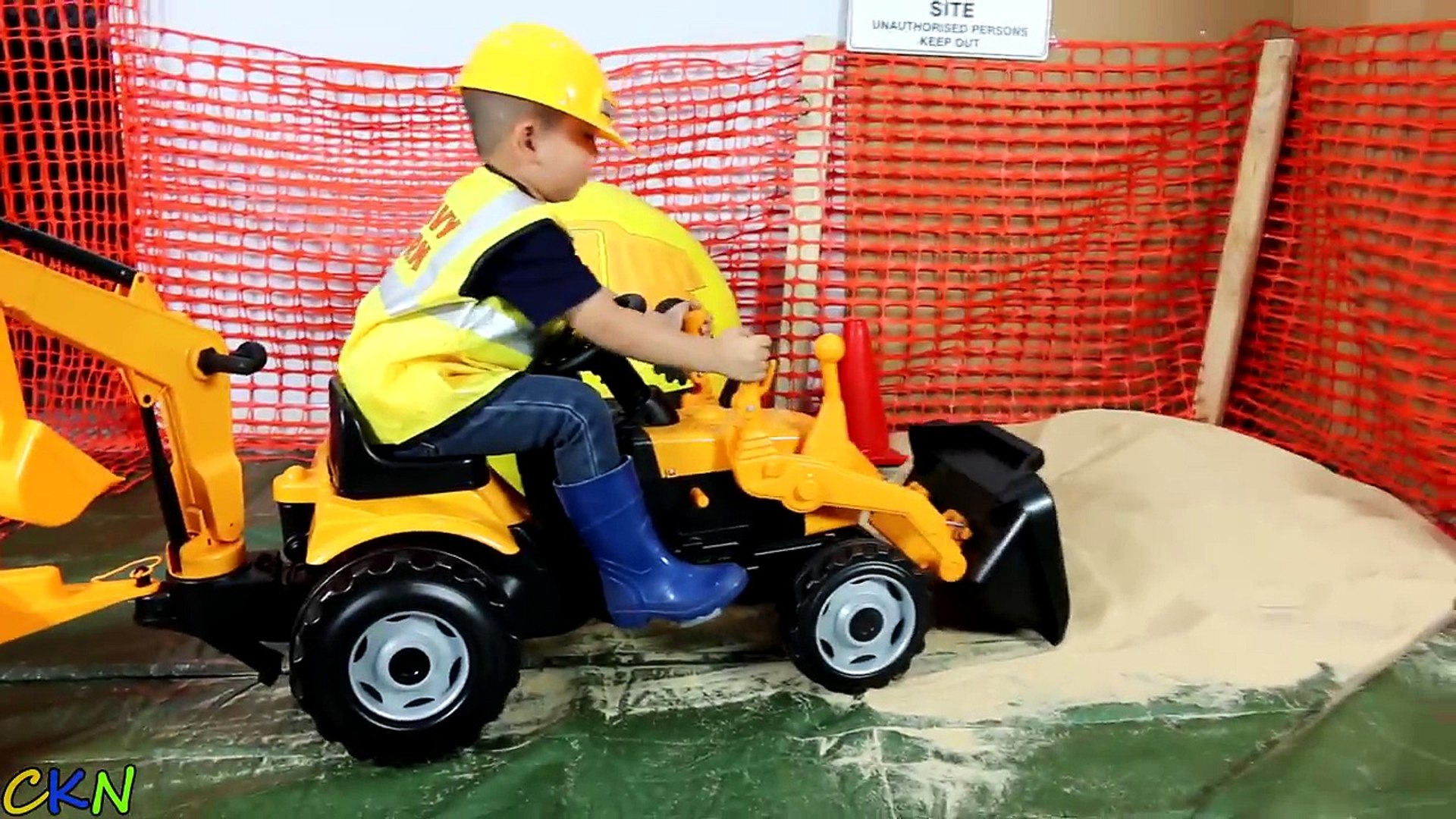 ckn toys garbage truck