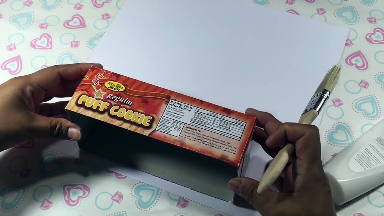 DIY Storage Box Using Empty Box/ Cartons Desk Organizer #10