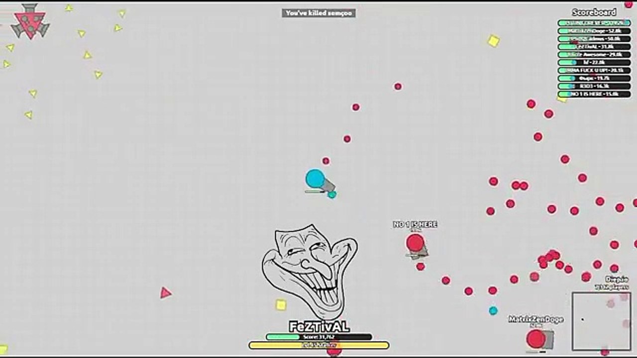 STALKER - FUNNY TROLLING ( Diep.io FFA )