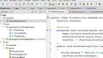 Android Studio Tutorial -02 - Working with multiple ivities
