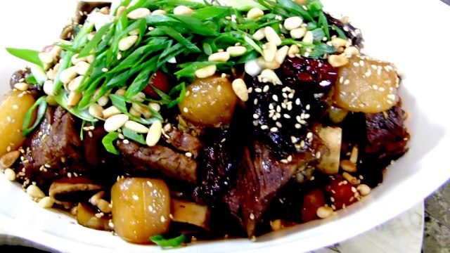 Beef Recipes : Galbi Jjim (Korean Braised Beef Short Ribs) : Korean Food : Asian at Home