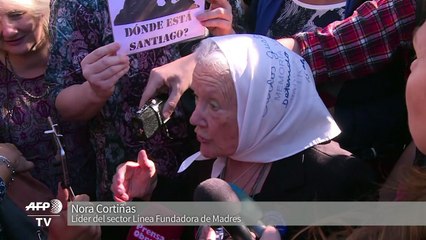 Argentinos demandan respuesta por activista desaparecido