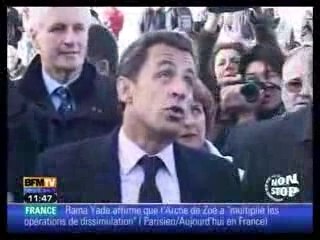 sarkozy insulté par un connard 2/2