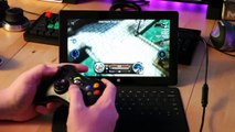 Microsoft Surface RT   SNES Emulator   XBOX Controller = Epic Portable Gaming Experience