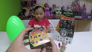 DISNEY ZOOTOPIA SURPRISE TOYS Big Egg Surprise Opening Kinder Eggs & Choco Treasure ToysReview