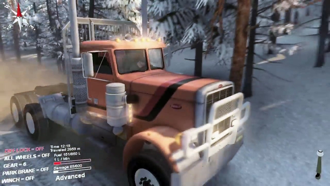 Spin Tires Ice Road Truckers