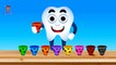 Learn Color for Children with Colors Teeth - Teach Colours Kids Play & Learning Educational Videos