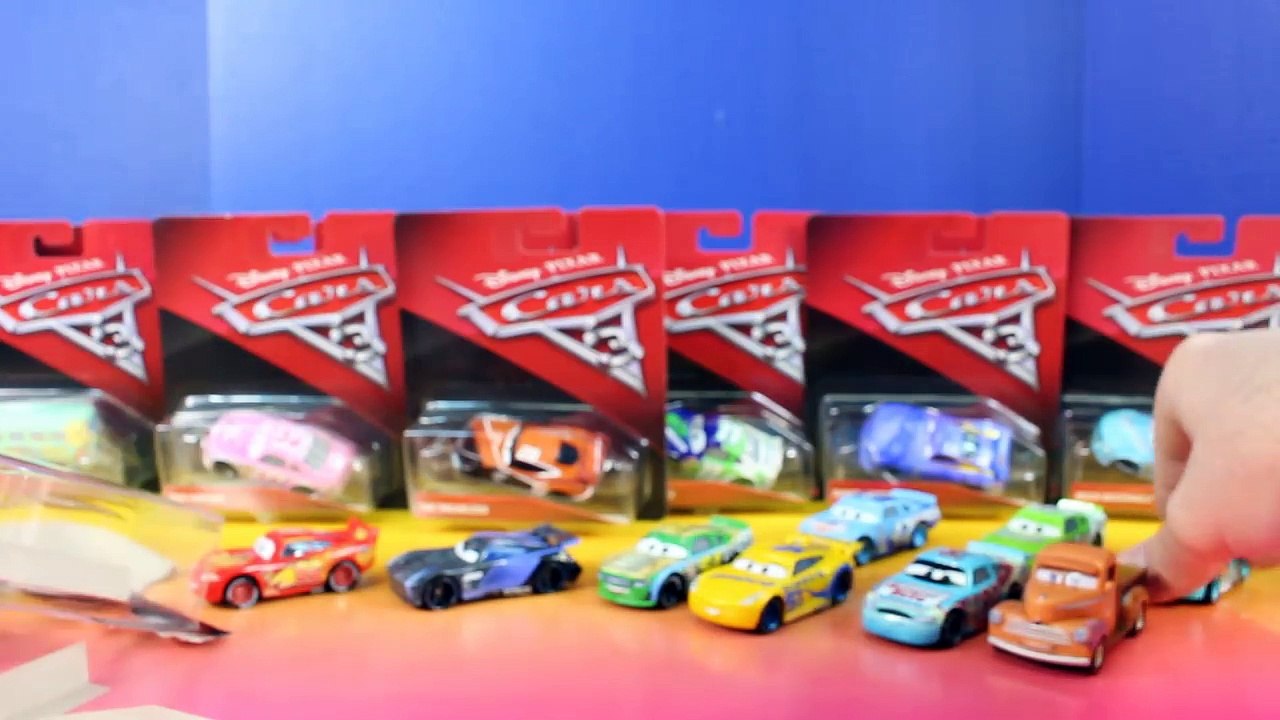 Cars 3 New Disney Pixar Cars 3 Learning Colors Learning Shapes Lightning McQueen Jackson Storm Toys