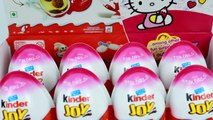 kinder surprise joy eggs unboxing for girls Hellokitty surprise eggs kinder hellokitty surprise. 1