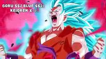 Dragon Ball Super - TOP transformations Vegeta, Goku, Gohan and Trunks 2017 #1